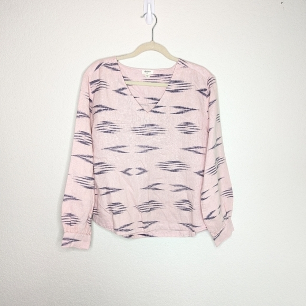 Dylan 100% Linen Southwest Tunic‎ Top
